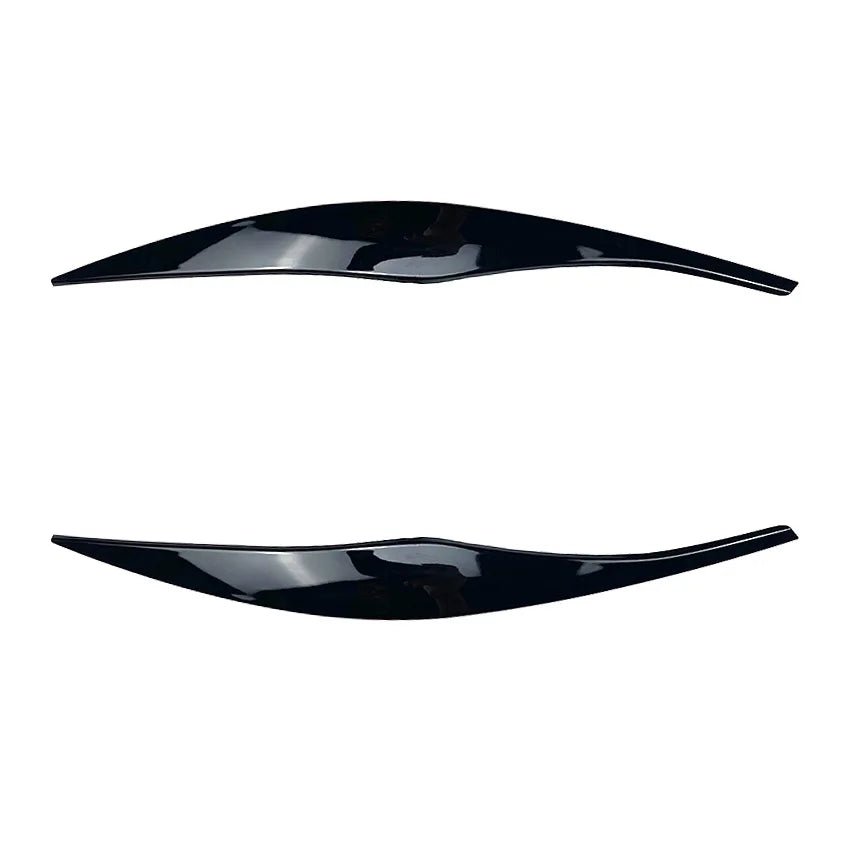 BMW Sedan & Touring Headlight Eyelid Stickers – Gloss Black