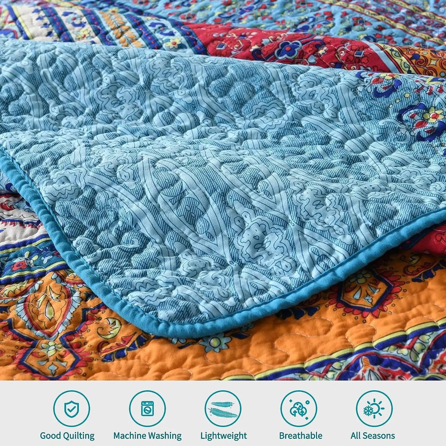 ElegantBoho Quilt Cover