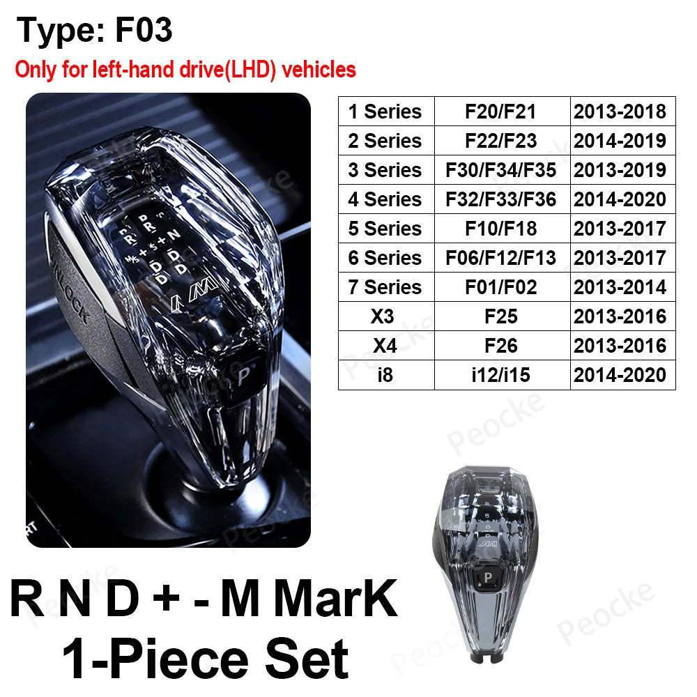 BMW Crystal Gear Rod – Shift Handle Upgrade