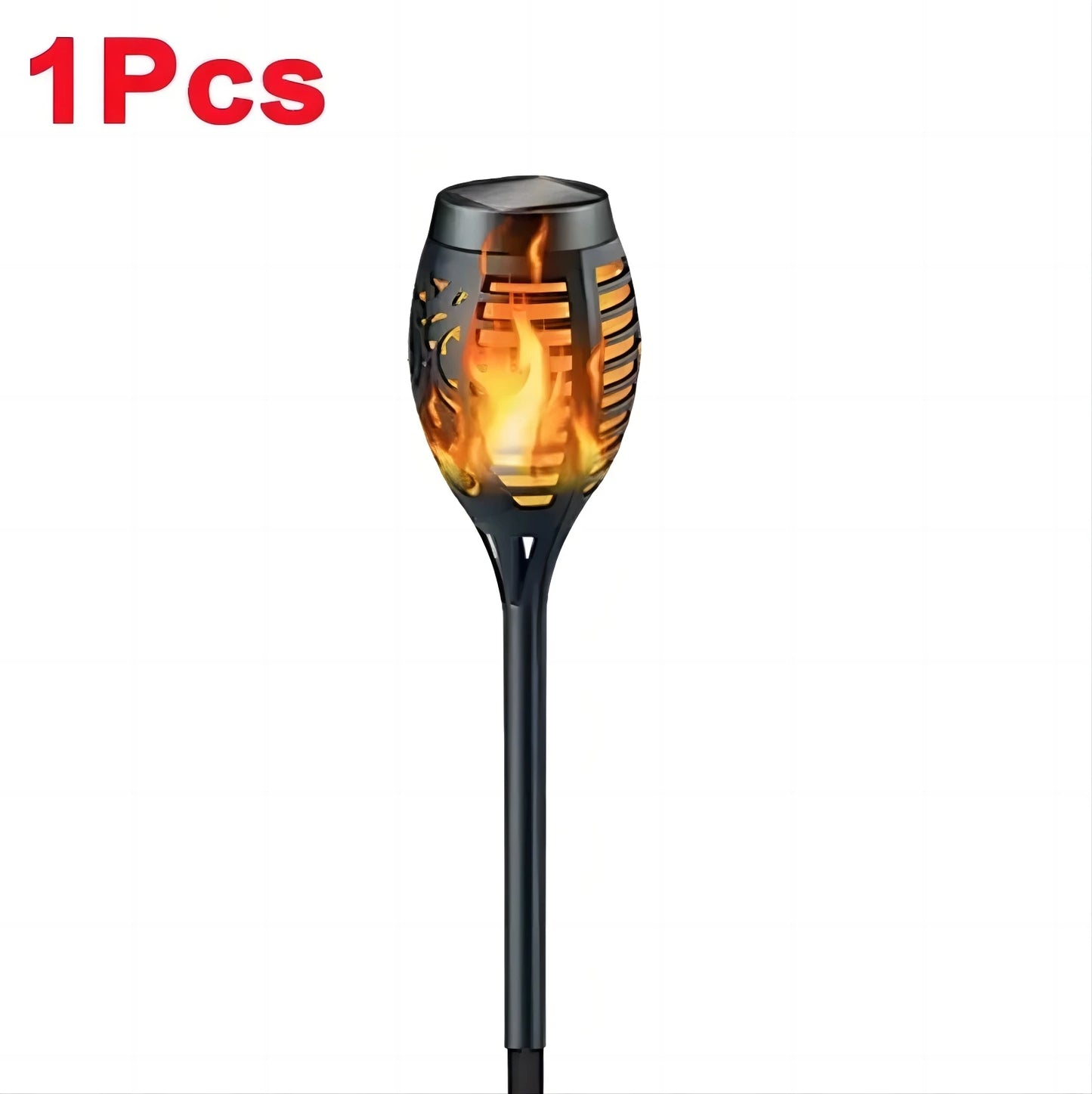 LED Solar Flame Torch Light – Waterproof Outdoor Garden Lamp