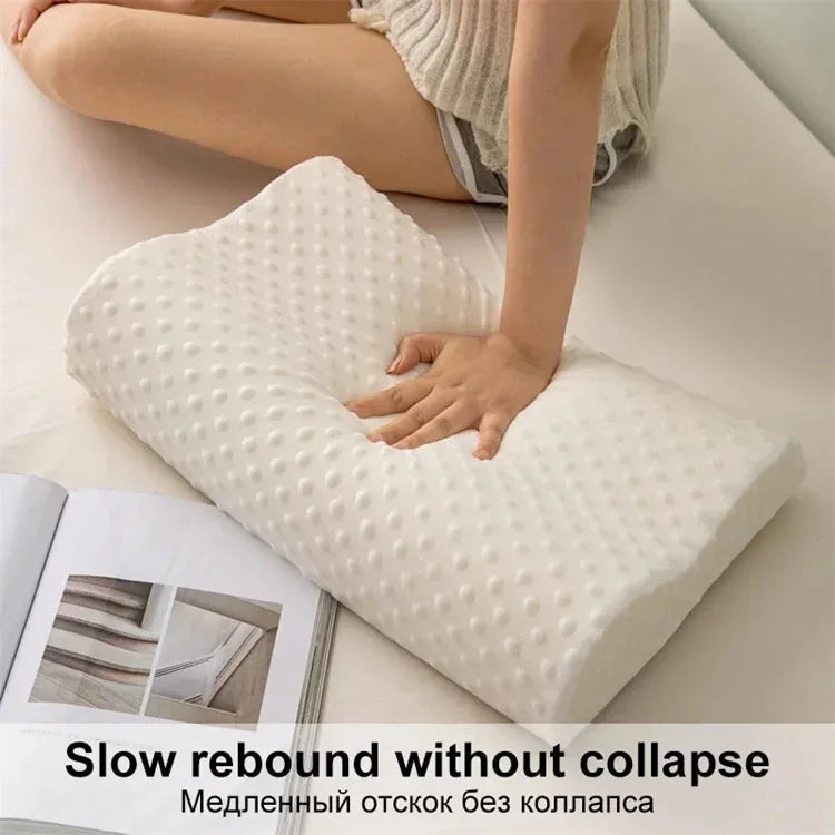 Long Memory Foam Pillow – Neck & Spine Support