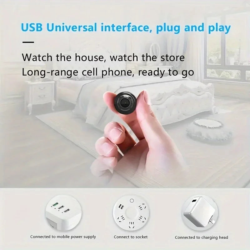SafeView 1080P – Mini WiFi Überwachungskamera mit Nachtsicht