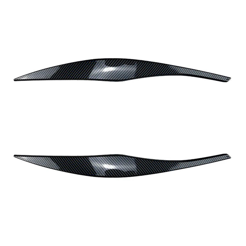 BMW Sedan & Touring Headlight Eyelid Stickers – Gloss Black