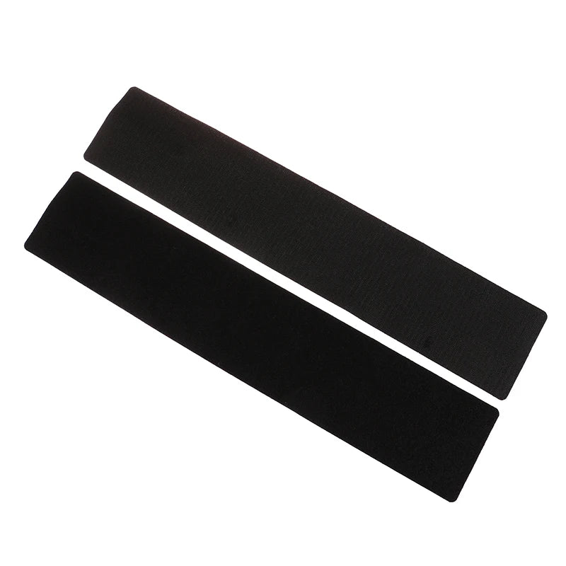 2pcs Frameless License Plate Holder – Black, Weatherproof