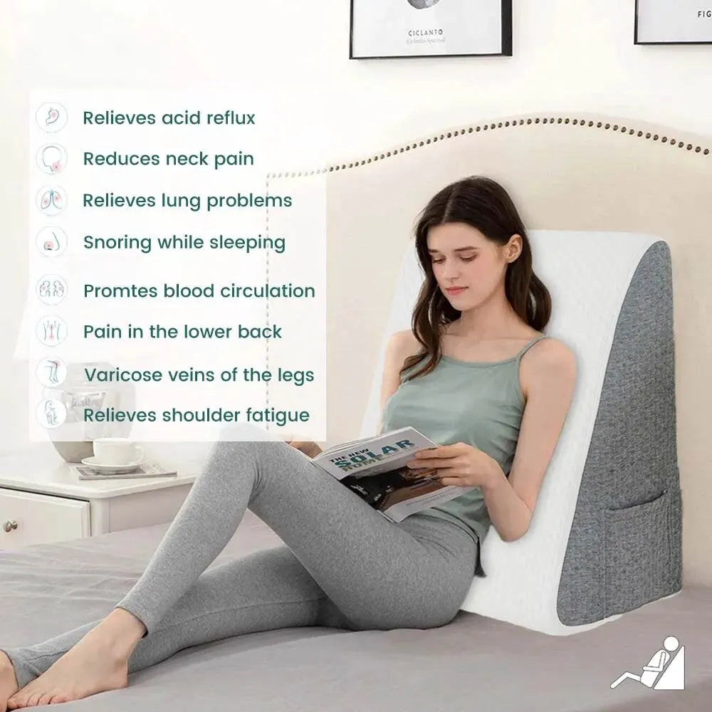 RelaxWedge Pillow