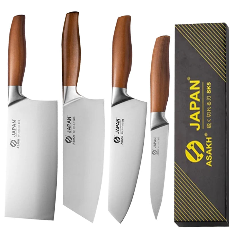 KuroKen Set – Japanische Edelstahl-Kochmesser für Profis
