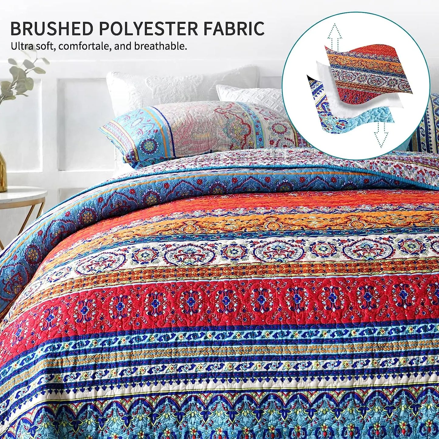 ElegantBoho Quilt Cover