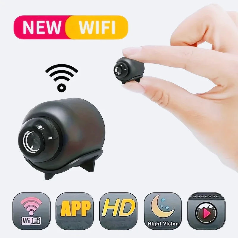 SafeView 1080P – Mini WiFi Überwachungskamera mit Nachtsicht