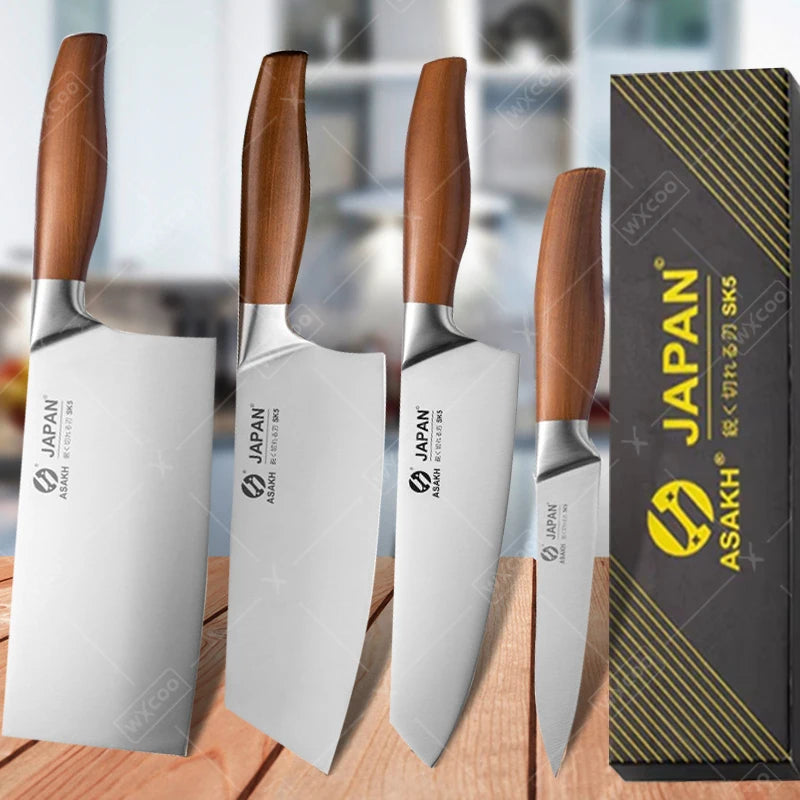 KuroKen Set – Japanische Edelstahl-Kochmesser für Profis