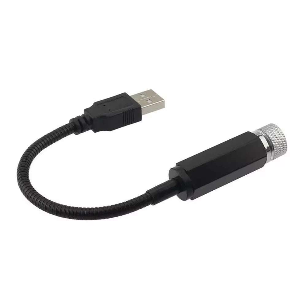 Car Ambient Night Light – Mini USB Star Projector