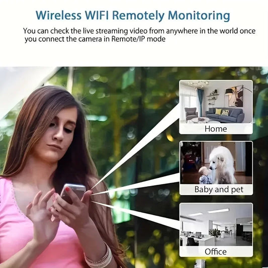 SafeView 1080P – Mini WiFi Überwachungskamera mit Nachtsicht