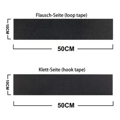 2pcs Frameless License Plate Holder – Black, Weatherproof