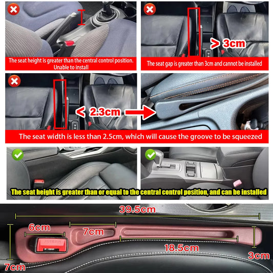 DriveSeal – Seitlicher Dichtstreifen gegen Spalten im Auto