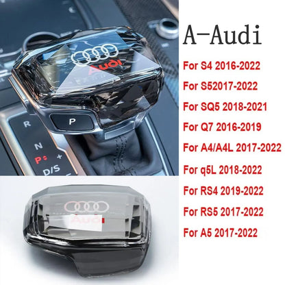 Automatic Crystal Gear Handle for Audi Cars – Luxury Gear Lever Upgrade